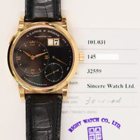 Lange 1 38.5mm Rose Gold Manual Winding 101.031