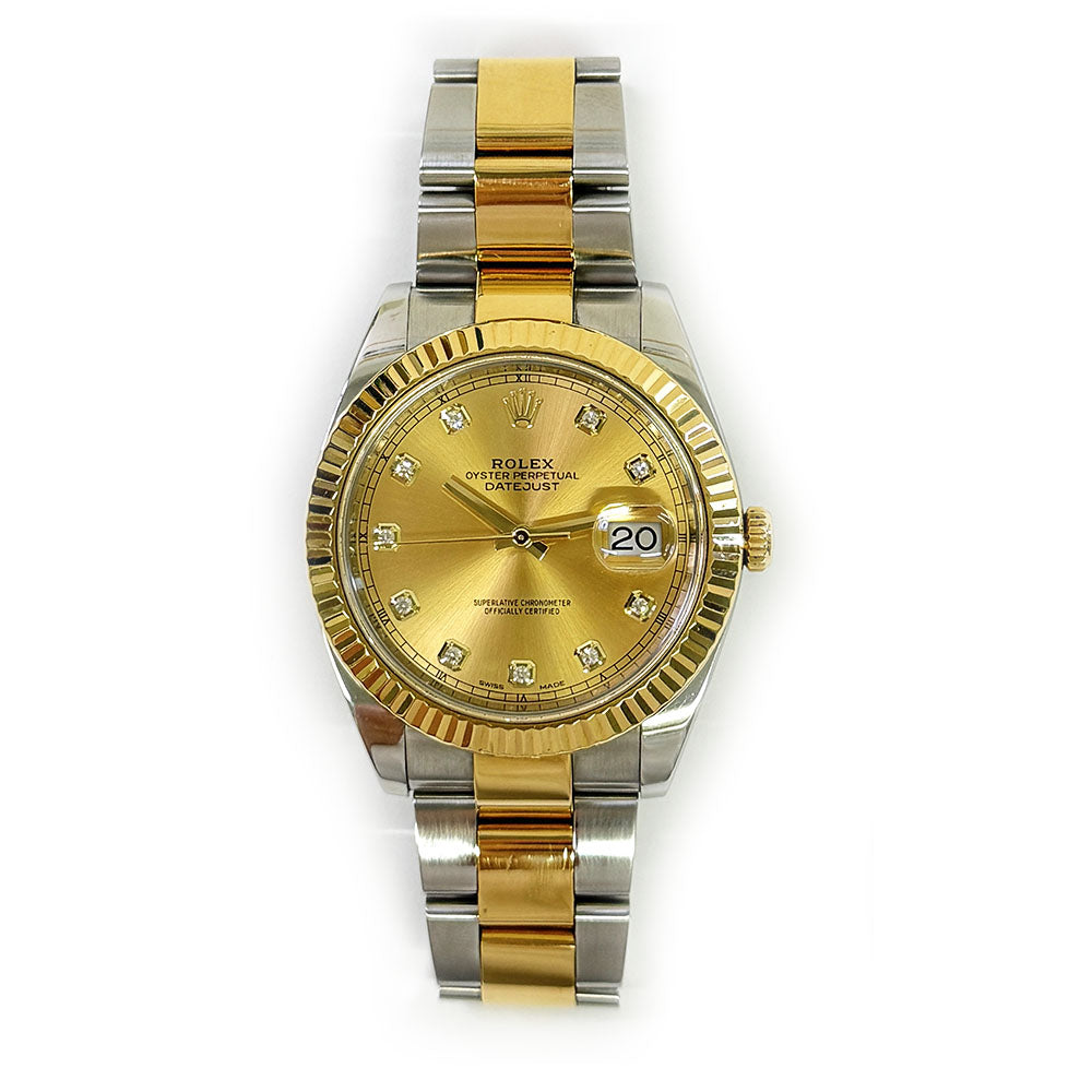 Datejust 41mm Steel and Yellow Gold 126333