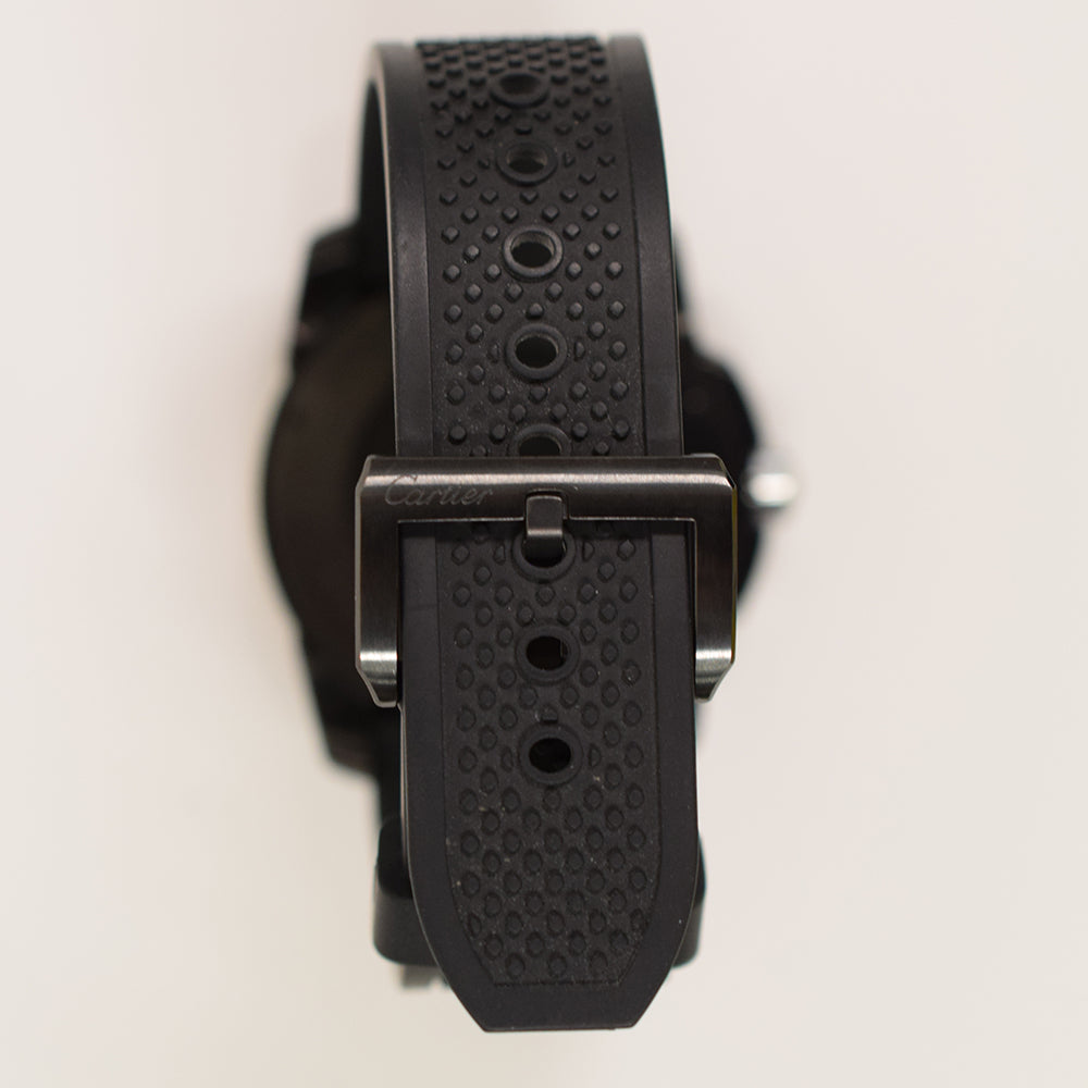Calibre de Cartier Diver Carbon 42mm Stainless Steel ADLC-coated Selfwinding WSCA0006