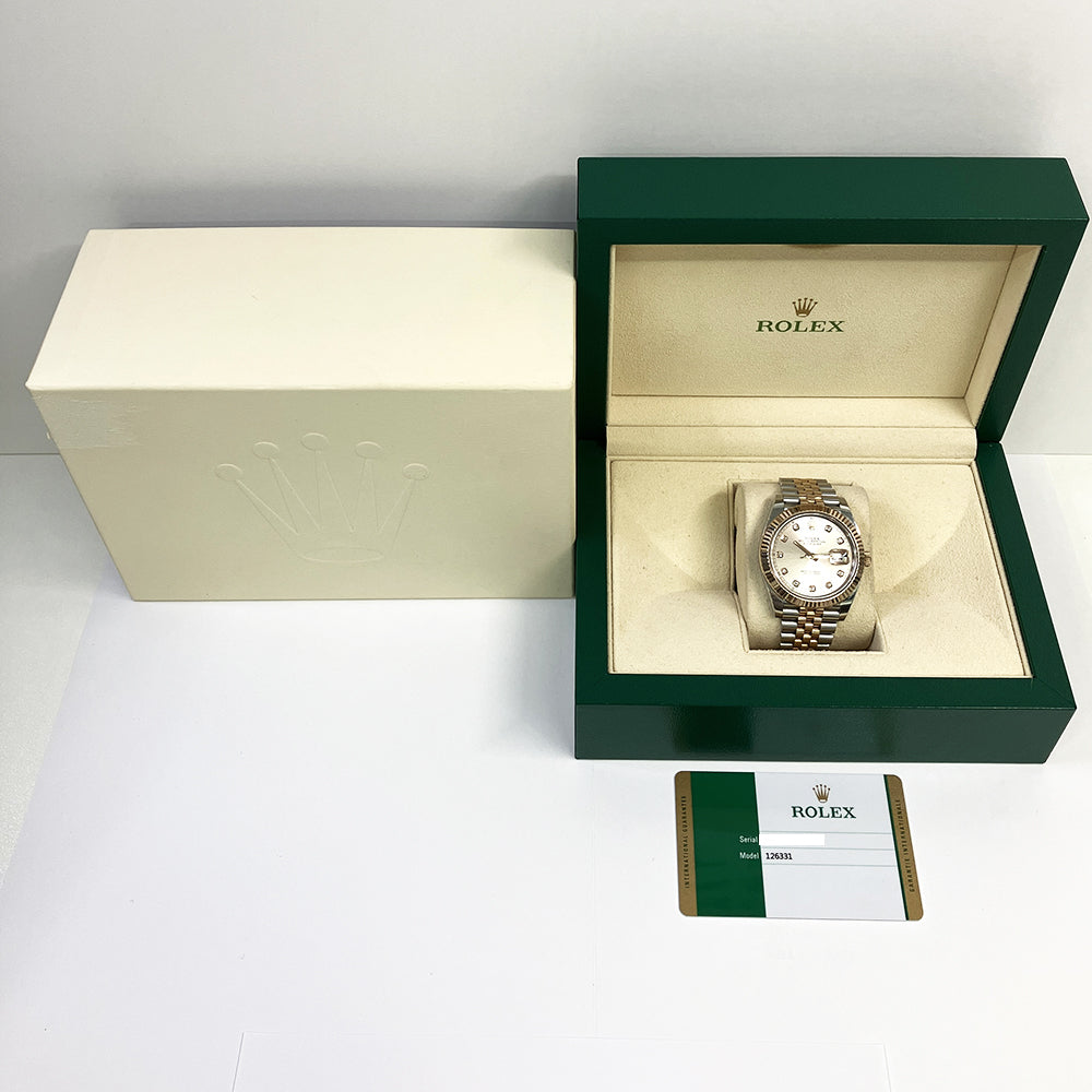 Datejust 41mm Steel and Rose Gold 126331