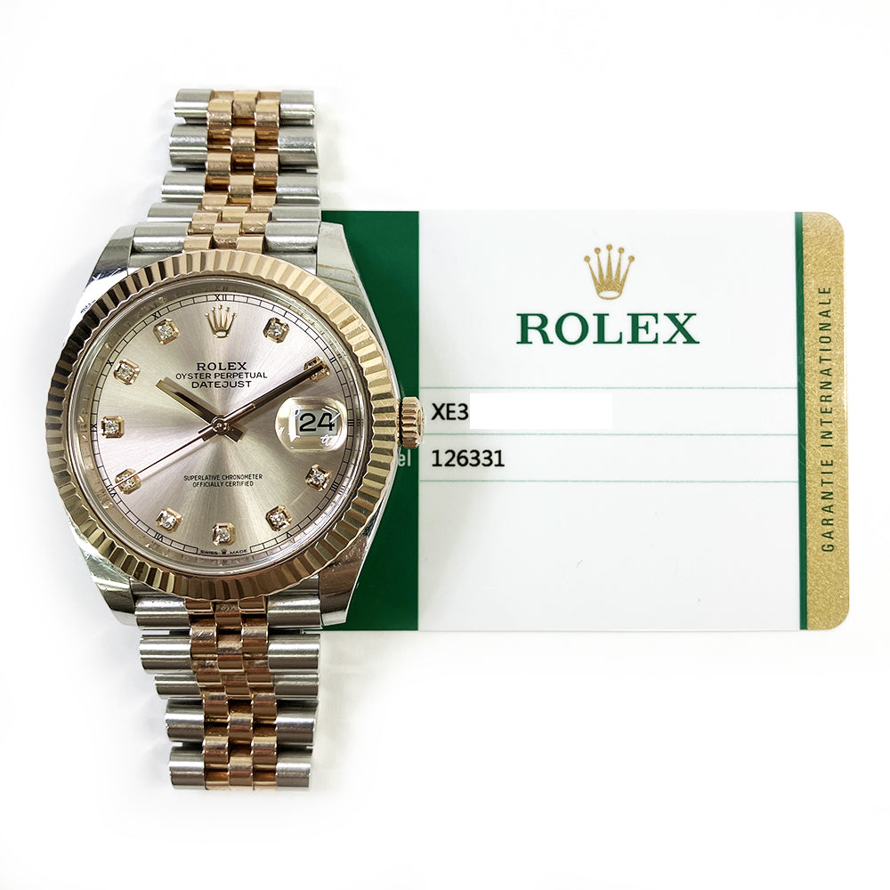 Datejust 41mm Steel and Rose Gold 126331