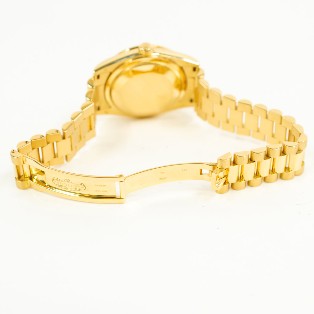 Day-Date 36mm Diamond Bezel Yellow Gold 118348A