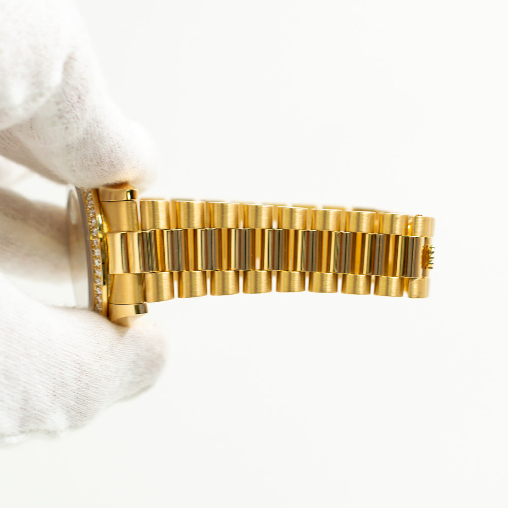 Day-Date 36mm Diamond Bezel Yellow Gold 118348A