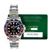 GMT-Master II "Pepsi" Steel 126710BLRO