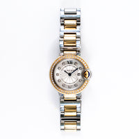 Ballon Bleu 28mm Steel and Rose Gold WE902076