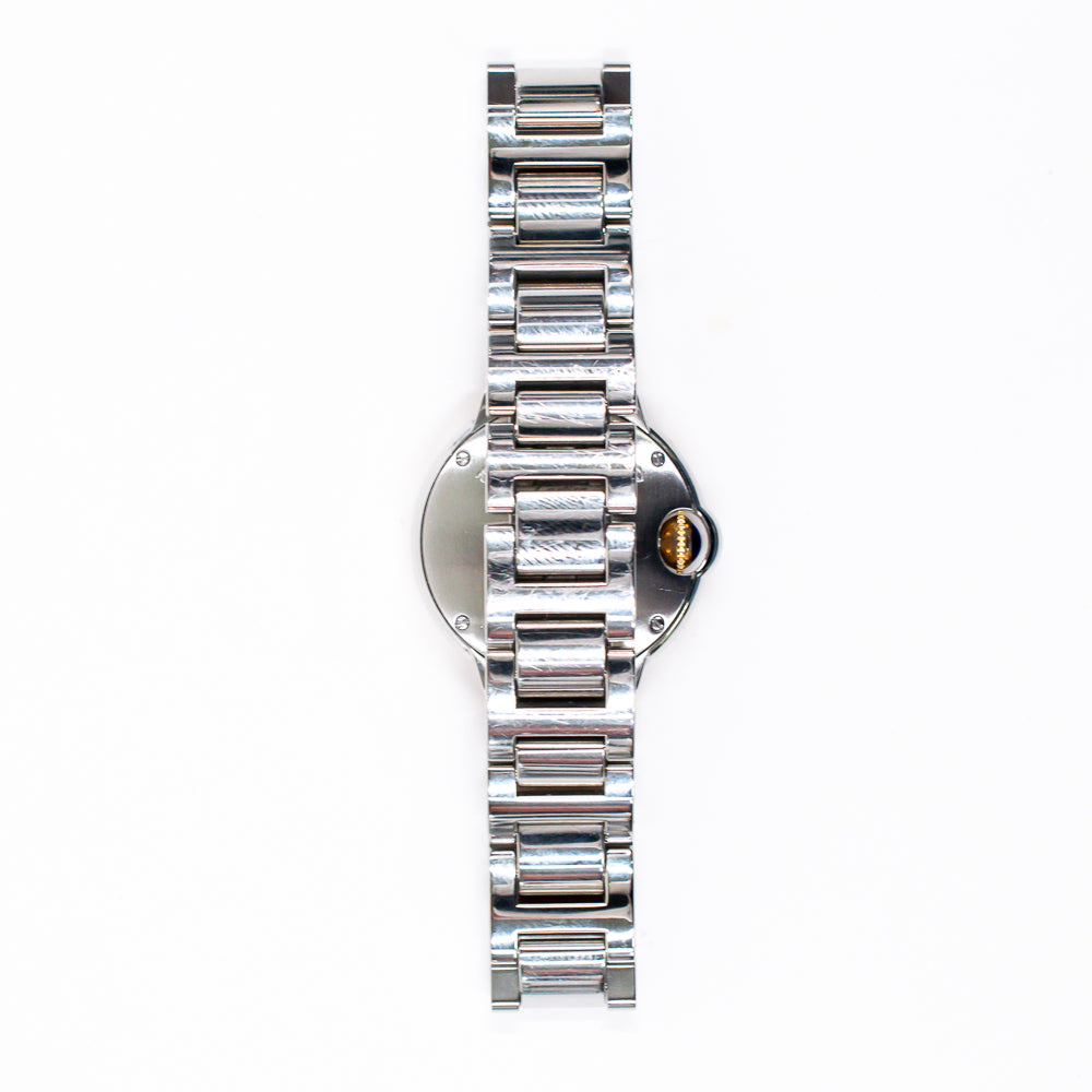 Ballon Bleu 28mm Steel and Rose Gold WE902076