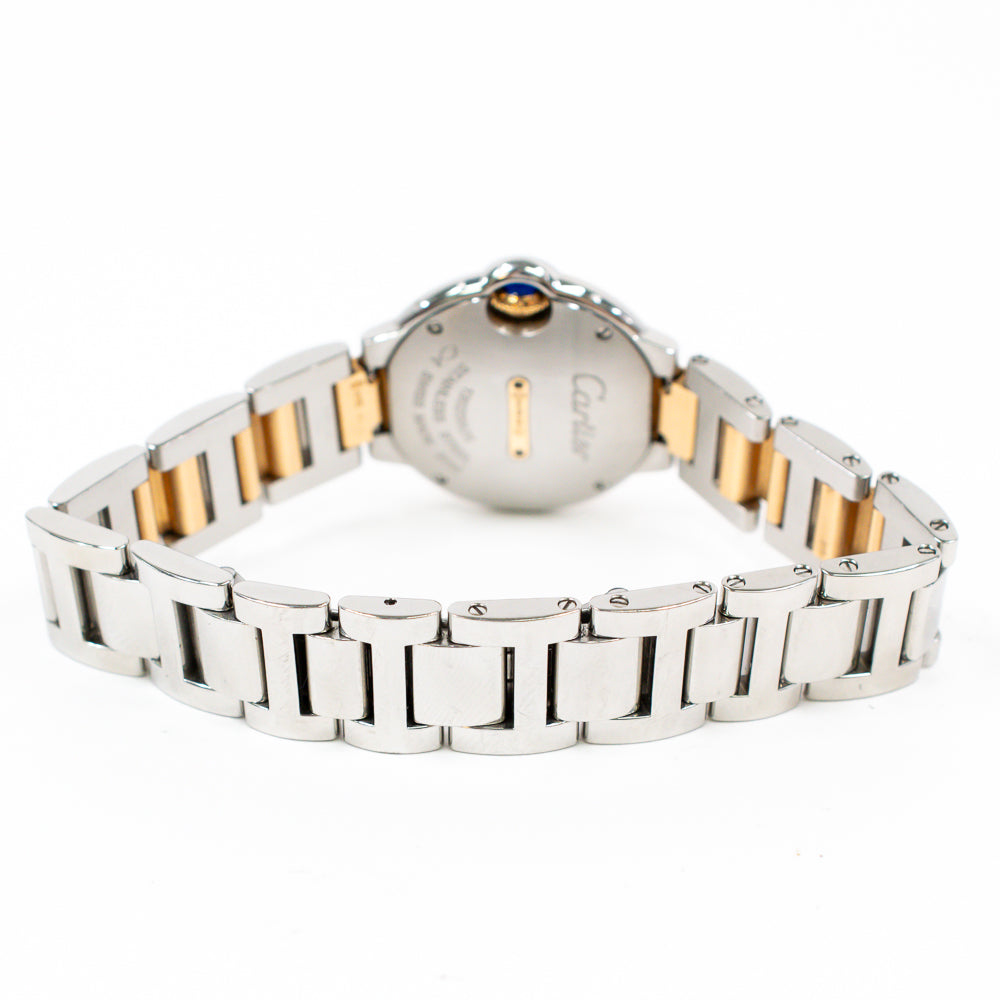 Ballon Bleu 28mm Steel and Rose Gold WE902076