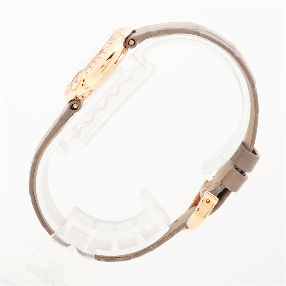 Ballon Blanc de Cartier Quartz 26mm Diamond Bezel Rose Gold WJBL0006