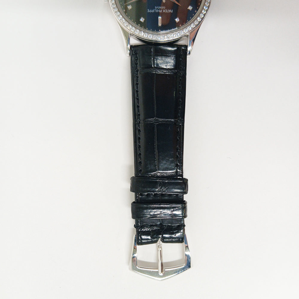 Calatrava 38mm Diamond Bezel White Gold  5297G-001