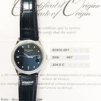 Calatrava 38mm Diamond Bezel White Gold  5297G-001