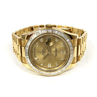 Day-Date II 41mm Diamond Bezel Yellow Gold 218398BR