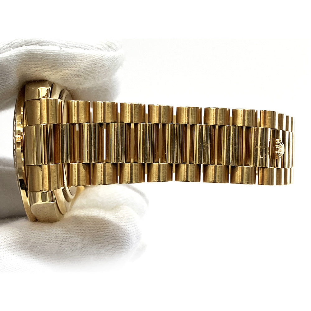 Day-Date II 41mm Diamond Bezel Yellow Gold 218398BR