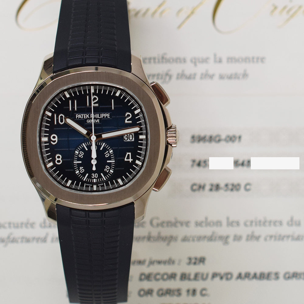 Aquanaut Chronograph Stainless Steel 42mm Self Winding 5968G-001