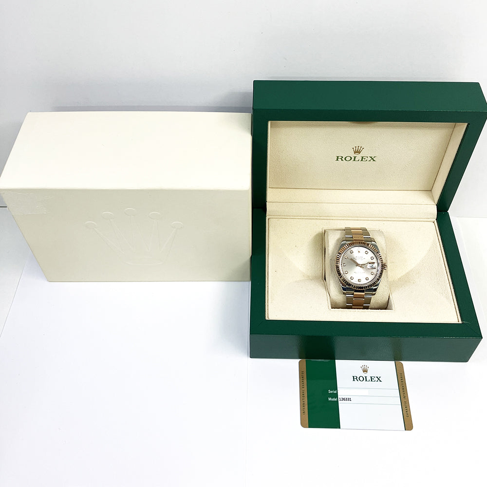 Datejust 41mm Steel and Rose Gold 126331