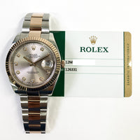Datejust 41mm Steel and Rose Gold 126331