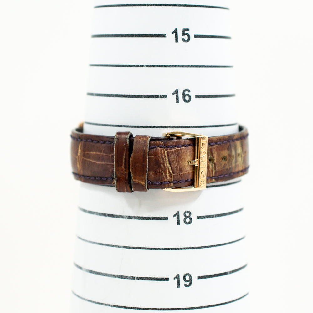 Little Saxonia 34mm Diamond Bezel Rose Gold Manually Winding 835.037