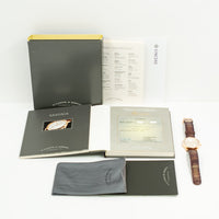 Little Saxonia 34mm Diamond Bezel Rose Gold Manually Winding 835.037