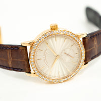 Little Saxonia 34mm Diamond Bezel Rose Gold Manually Winding 835.037