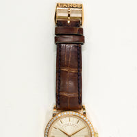 Little Saxonia 34mm Diamond Bezel Rose Gold Manually Winding 835.037