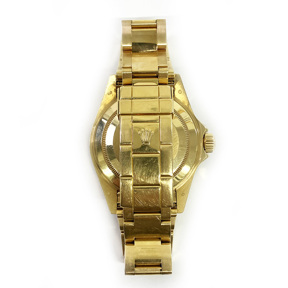 Submariner Date 40mm Black Bezel Yellow Gold 16618LN