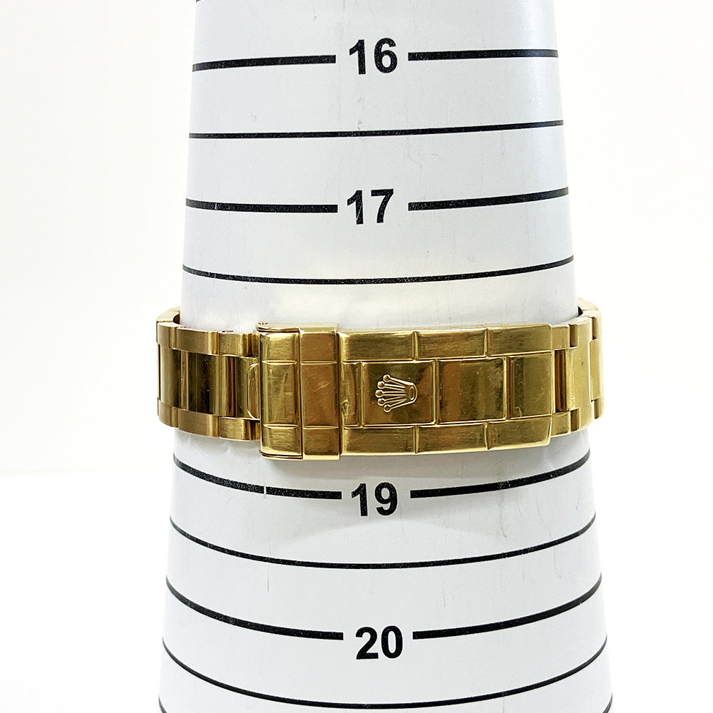 Submariner Date 40mm Black Bezel Yellow Gold 16618LN