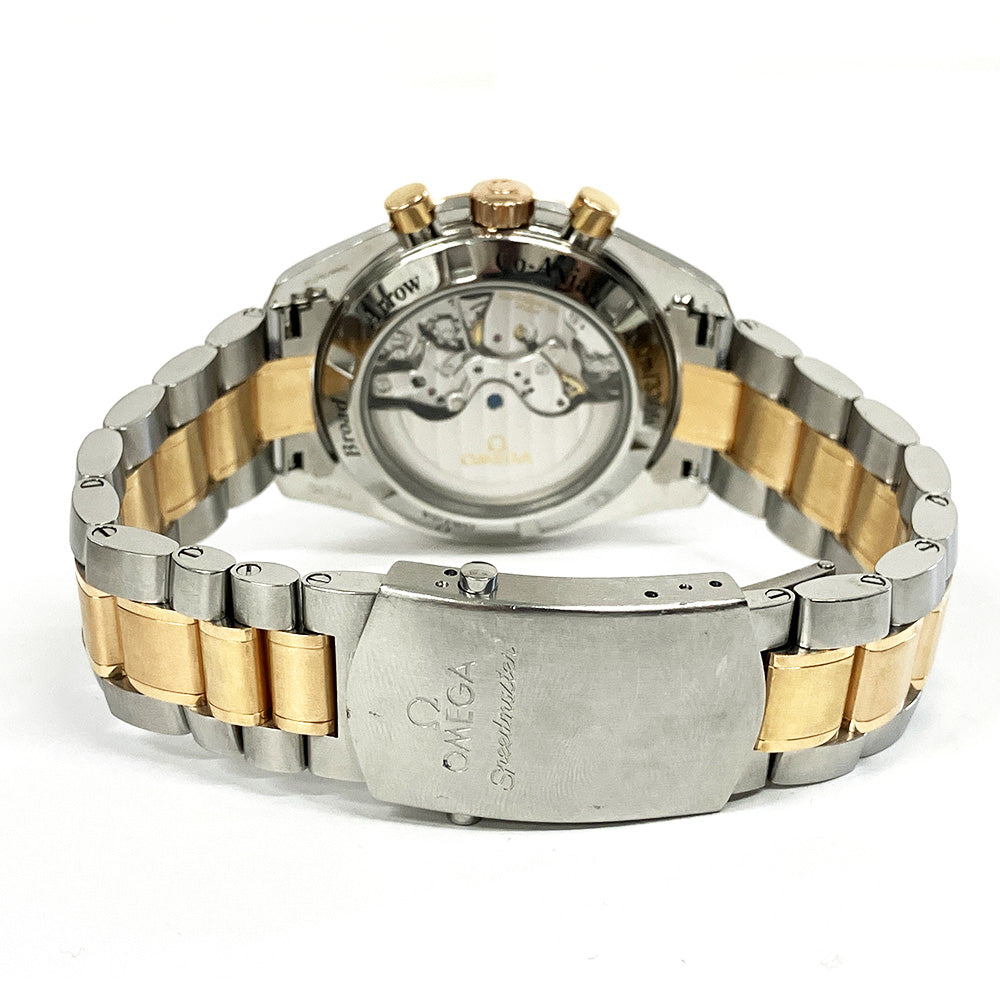 Speedmaster 42mm Broad Arrow Rose Gold and Stainless Steel   321.90.42.50.13.001