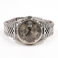 Datejust 36mm Steel and White Gold 16234