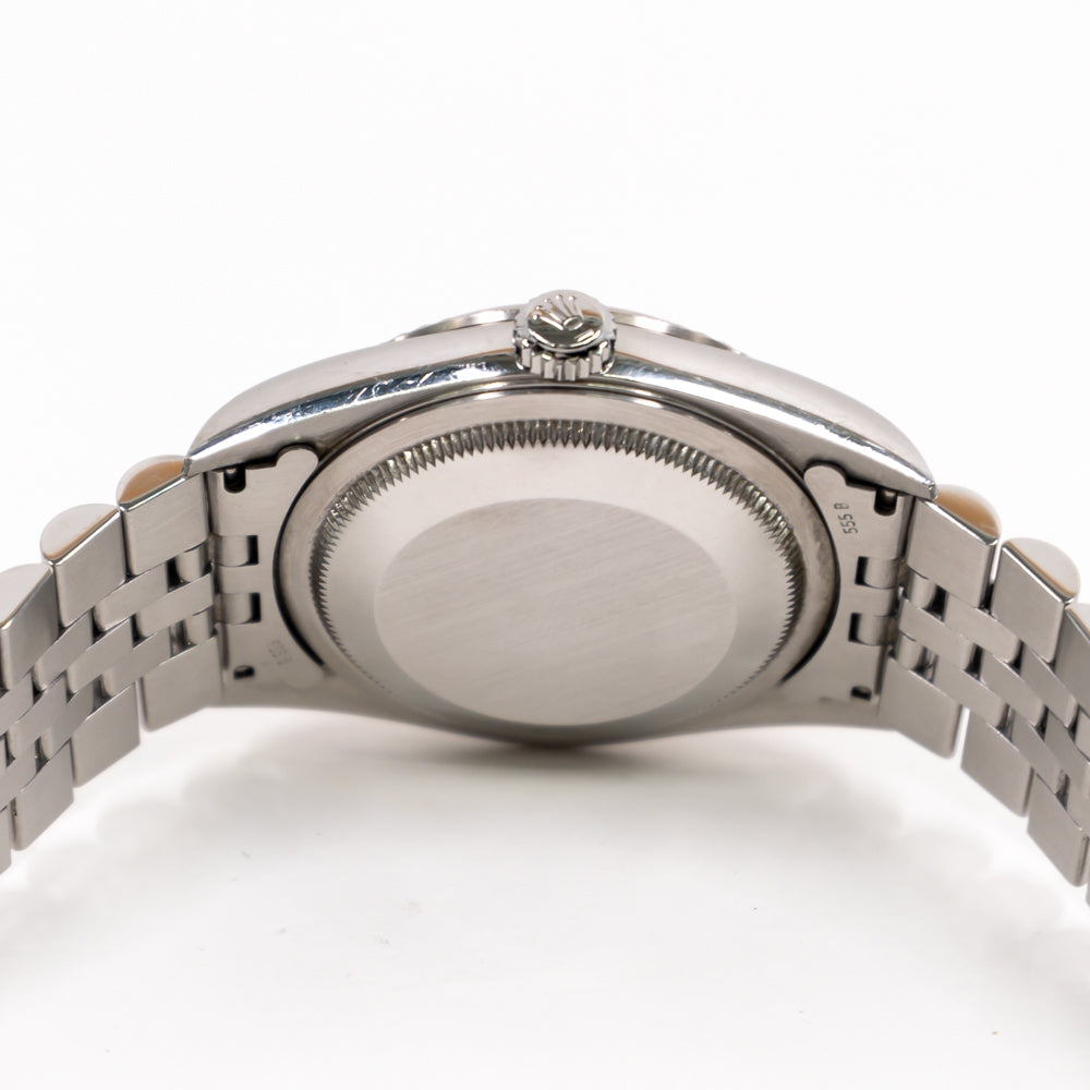 Datejust 36mm Steel and White Gold 16234