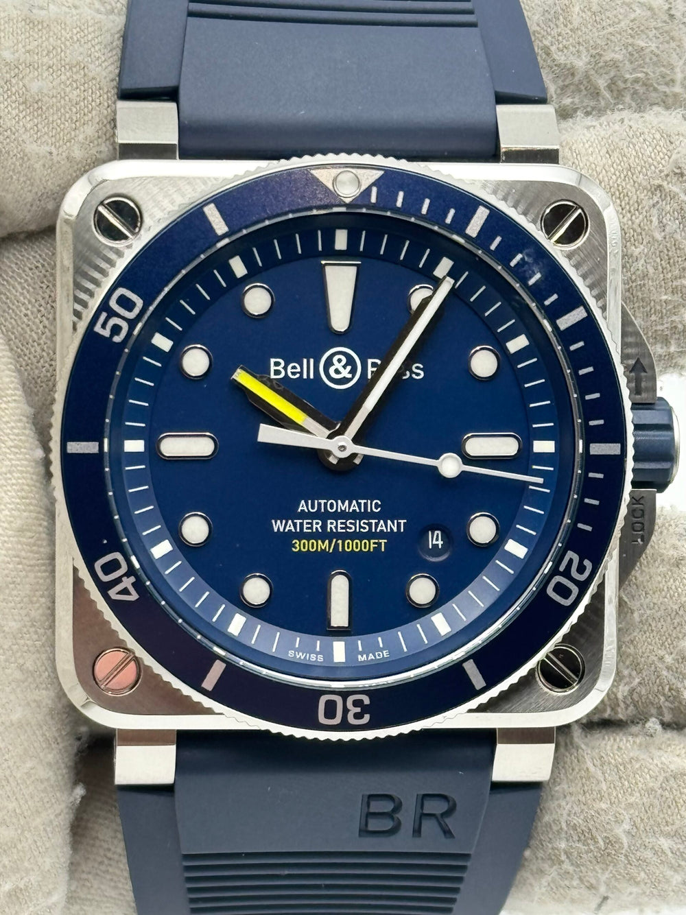 Bell &#038; Ross Diver BR0392-D-BU-ST/SRB