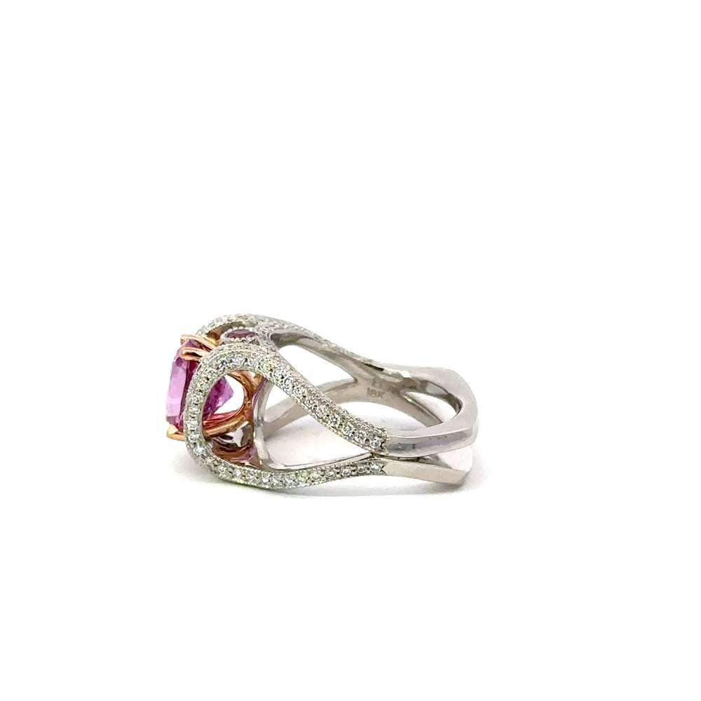 Platinum & Pink Sapp ring
2.7