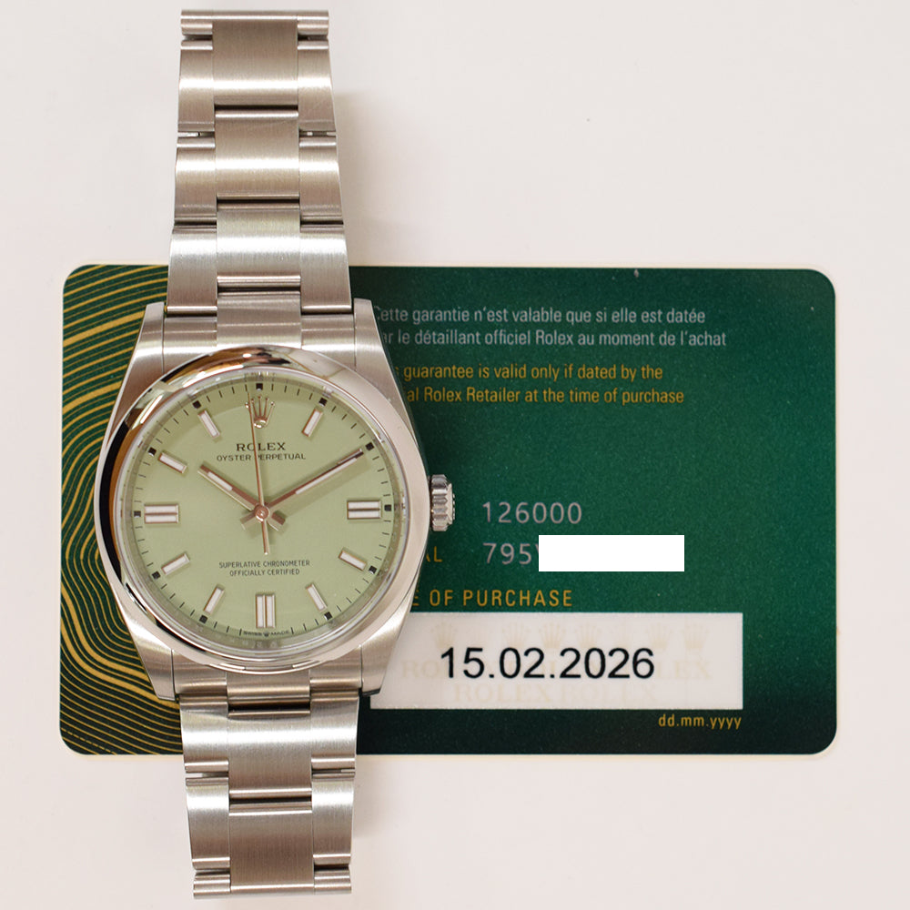 Oyster Perpetual 36mm Steel 126000