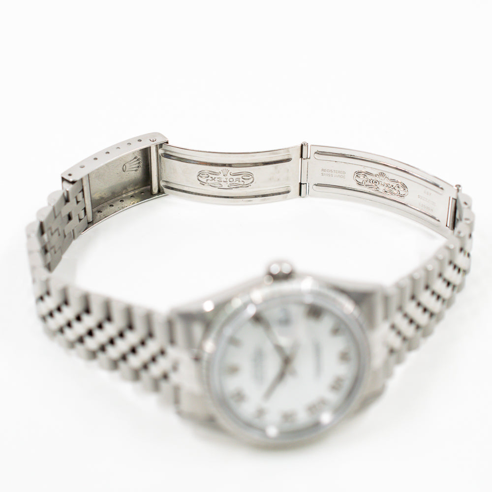 Datejust 36mm Fluted Bezel Steel 16220