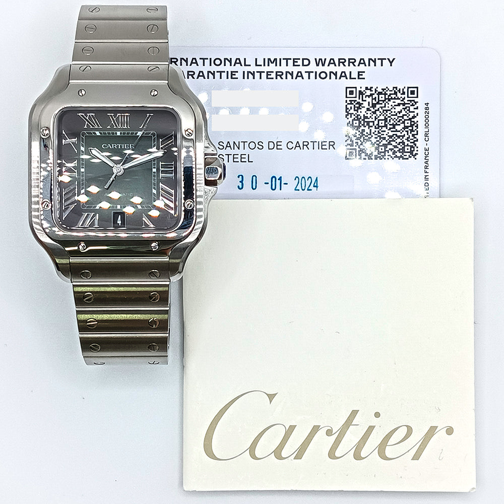 Santos de Cartier Large 39.8mm - Steel WSSA0062