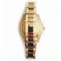 GMT-Master II Diamond and Black Sapphire Bezel Yellow Gold 116748SANR