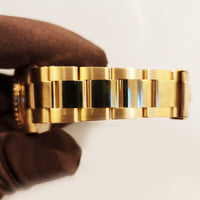 GMT-Master II Diamond and Black Sapphire Bezel Yellow Gold 116748SANR
