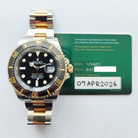 Sea-Dweller 43mm 50th Anniversary - Steel and Yellow Gold 126603