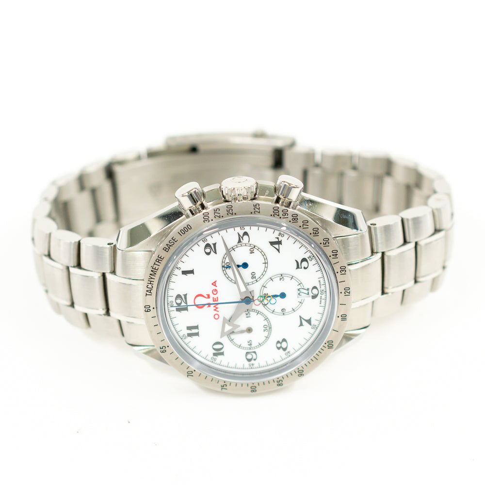 Speedmaster Broad Arrow Specialities Olympic Games Collection 42mm Steel on Steel 321.10.42.50.04.001