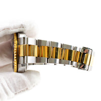 Submariner Date 40mm Blue Bezel "Serti Dial" Steel and Yellow Gold 16613SG