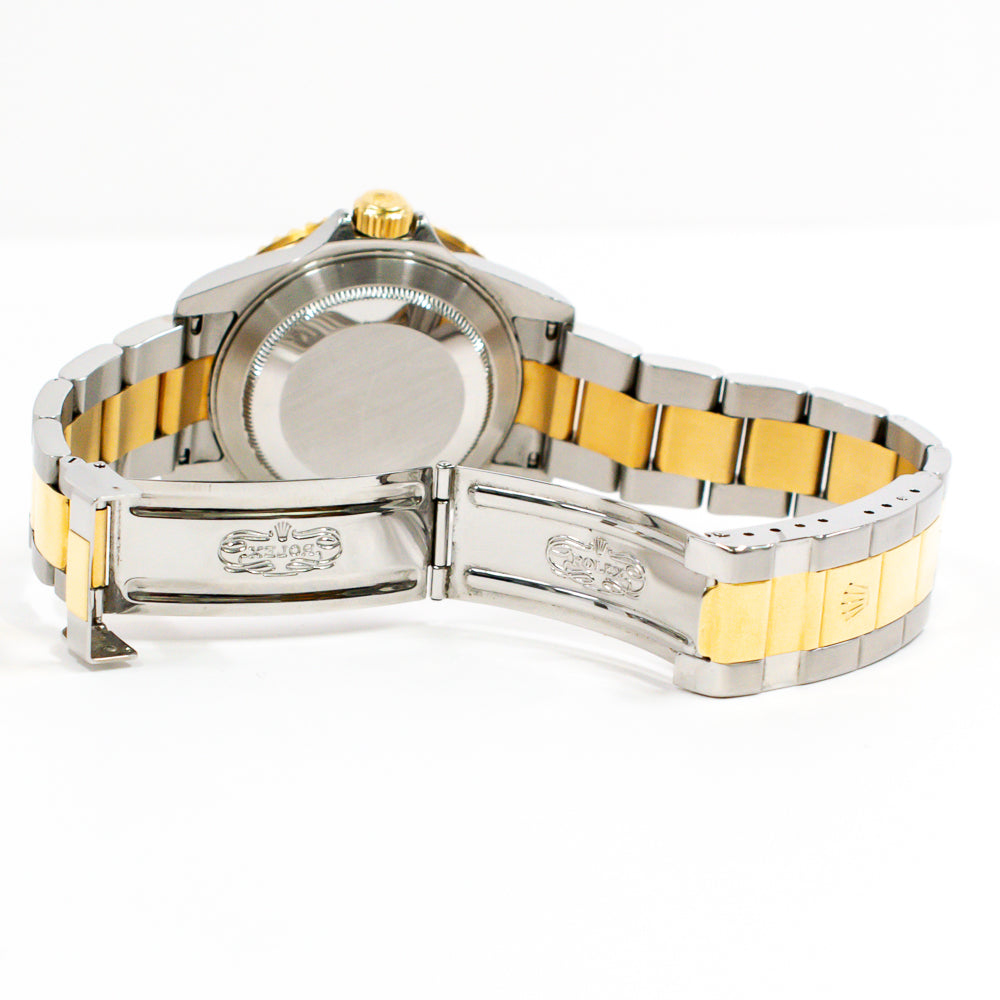 Submariner Date 40mm Blue Bezel "Serti Dial" Steel and Yellow Gold 16613SG