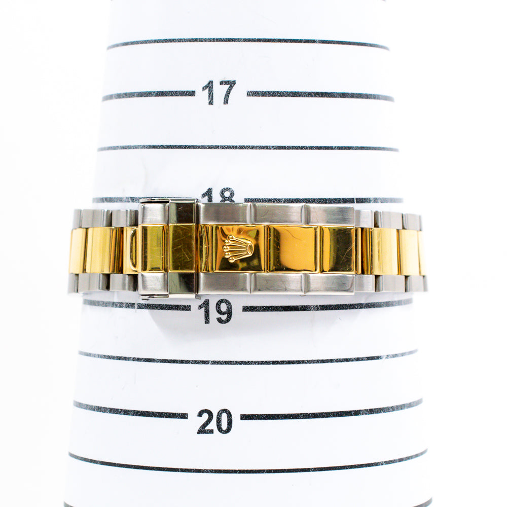 Submariner Date 40mm Blue Bezel "Serti Dial" Steel and Yellow Gold 16613SG