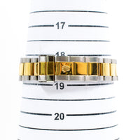 Submariner Date 40mm Blue Bezel "Serti Dial" Steel and Yellow Gold 16613SG