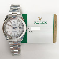 Datejust II 41mm Steel 116300