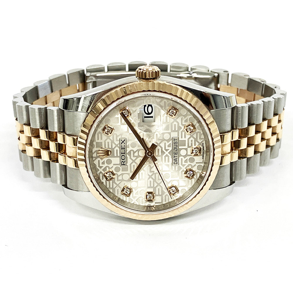 Datejust 36mm Steel and Rose Gold 116231