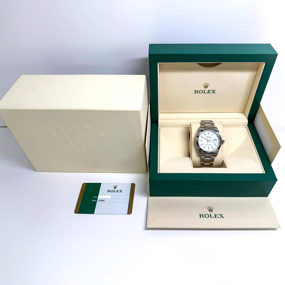 Datejust 41mm Steel 126300