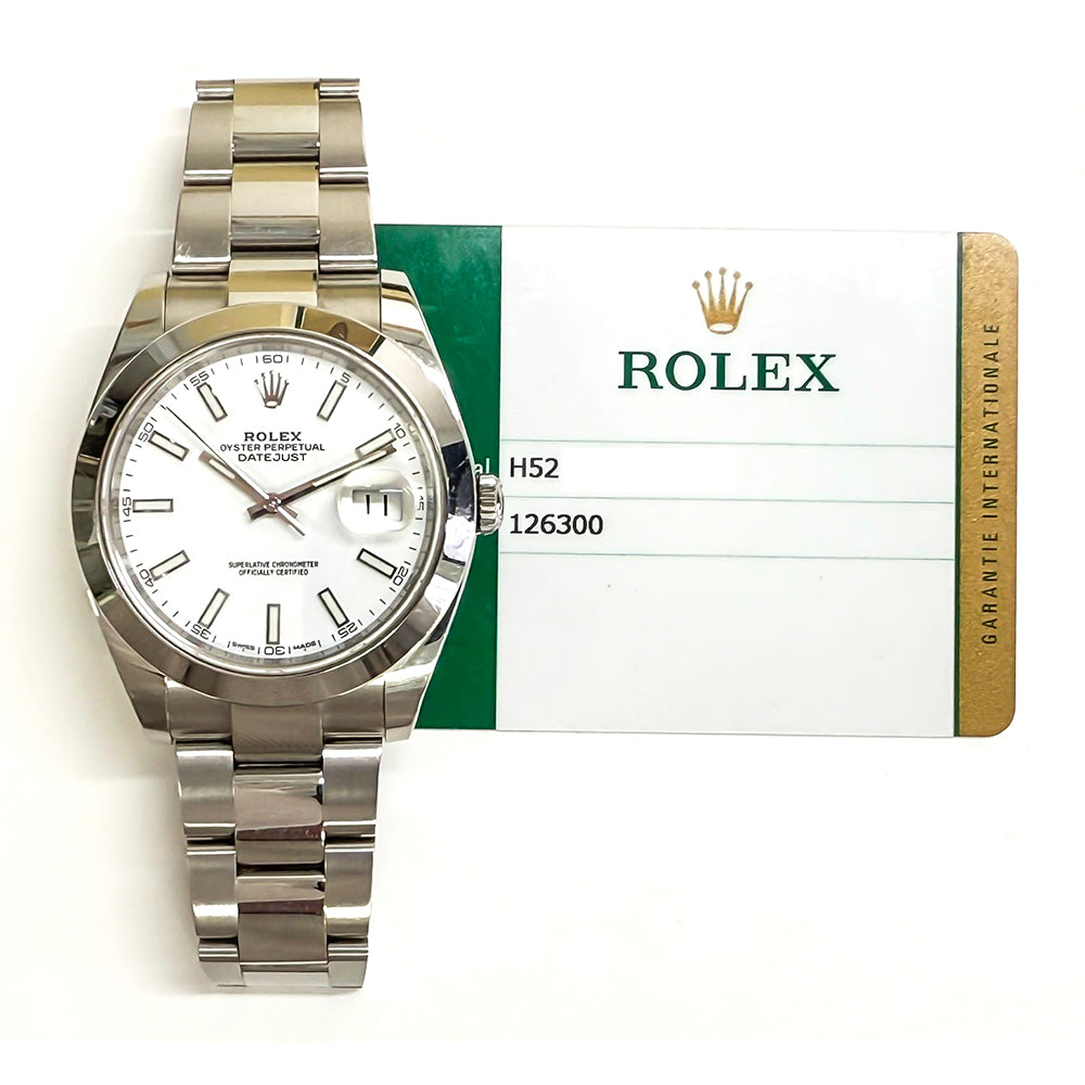 Datejust 41mm Steel 126300