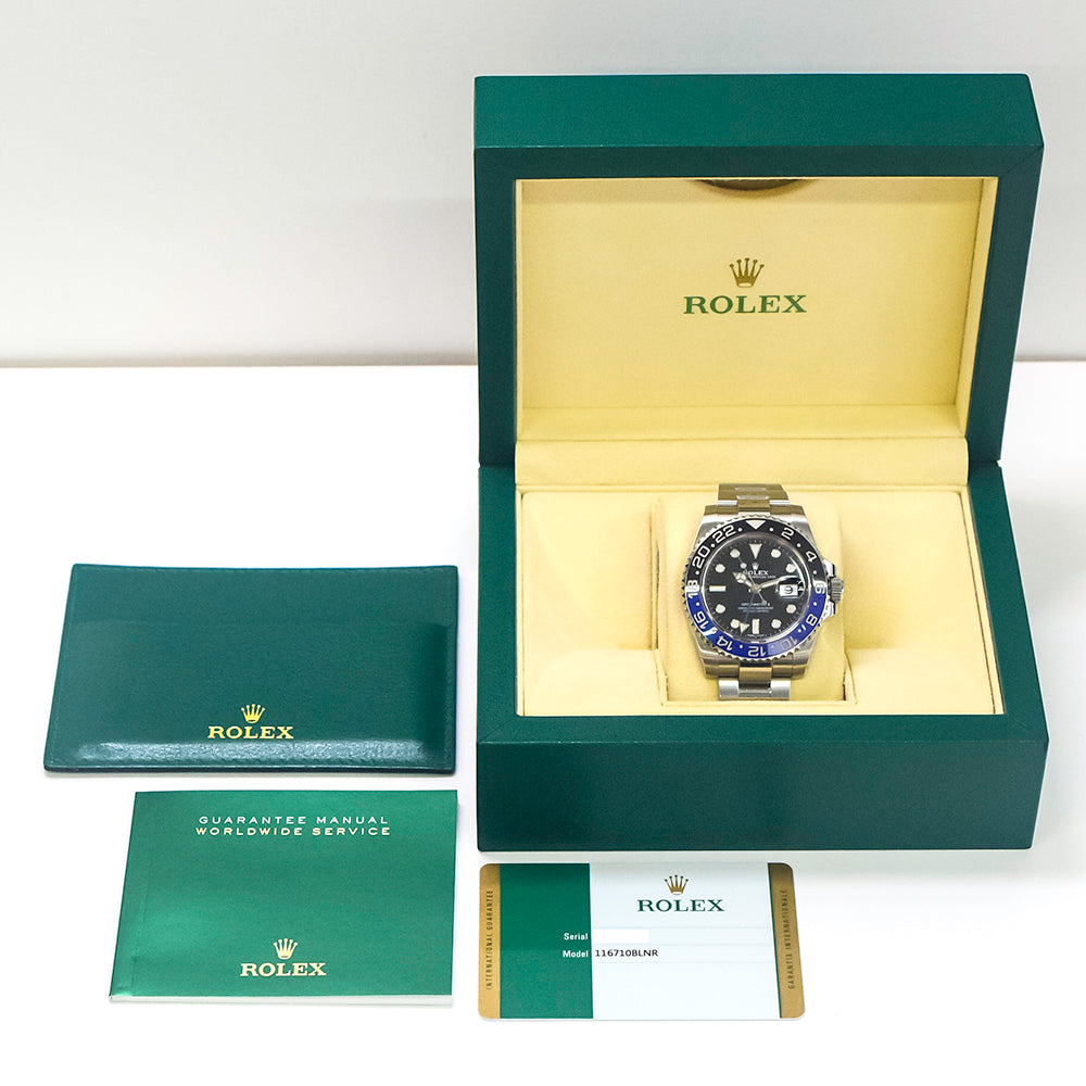 GMT-Master II "Batman" Steel 116710BLNR