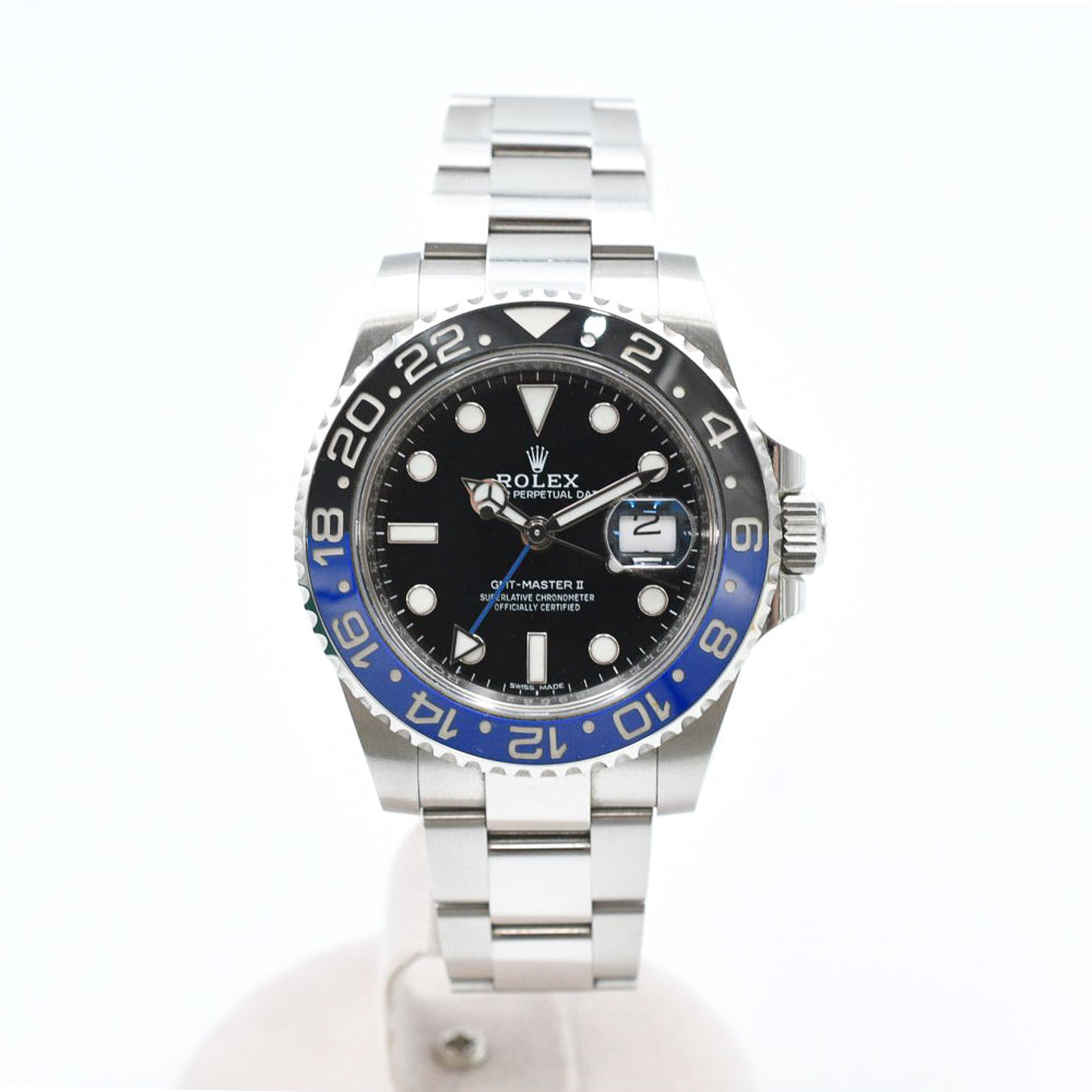 GMT-Master II "Batman" Steel 116710BLNR