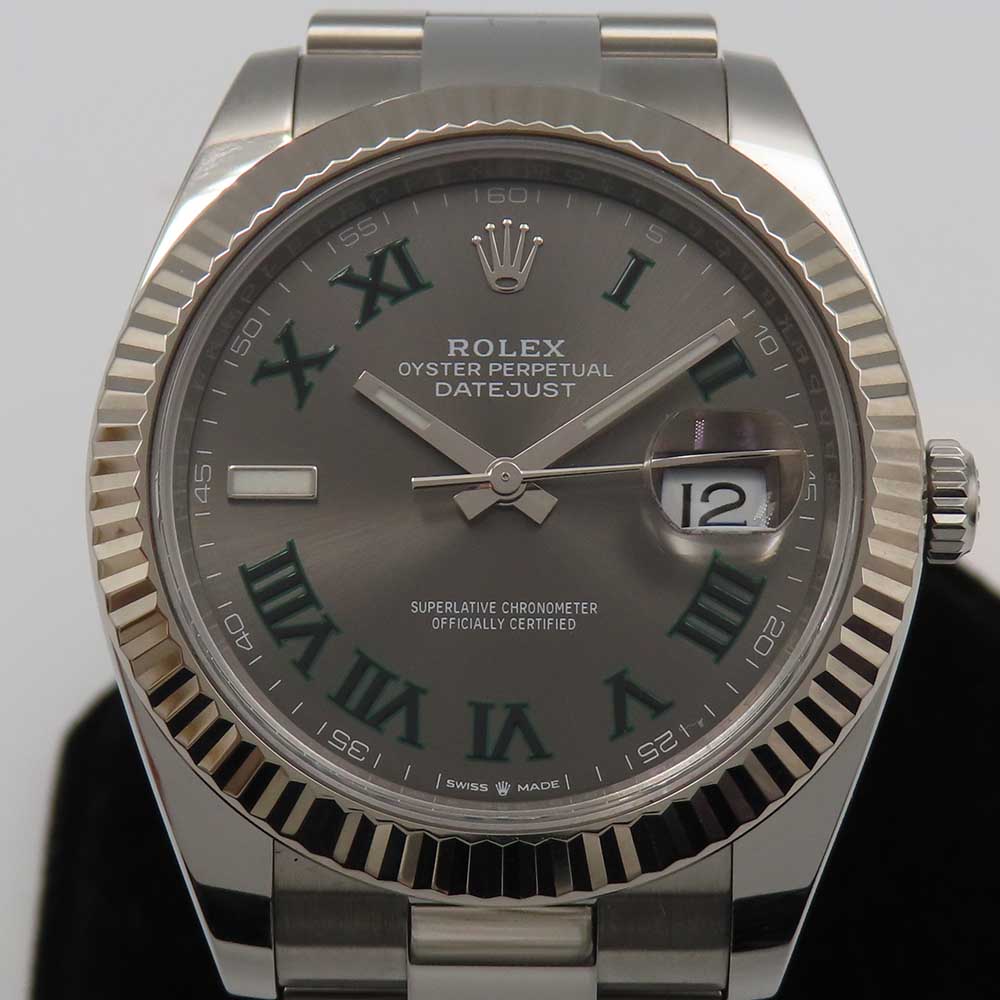 Datejust 41mm Steel and White Gold 126334