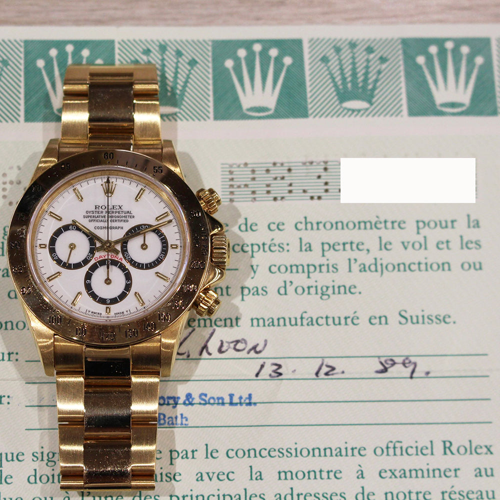 Daytona Yellow Gold "Zenith Movement" 16528