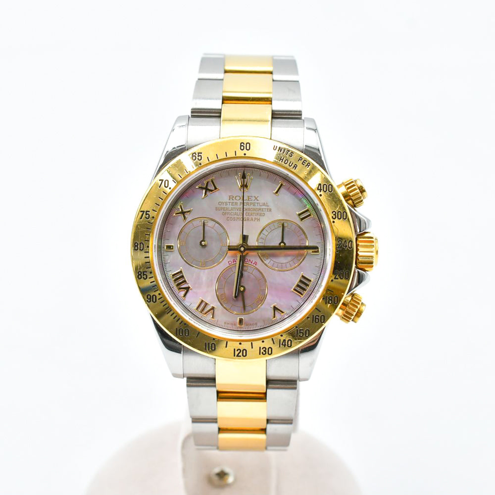 Daytona Steel and Yellow Gold 116523NR